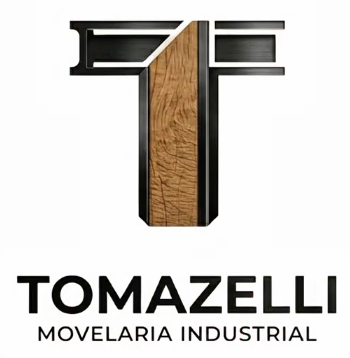 Logotipo Tomazelli Movelaria Industrial